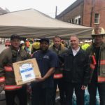 Pizza Delivery to Durham Fire Department in wake of gas explosion